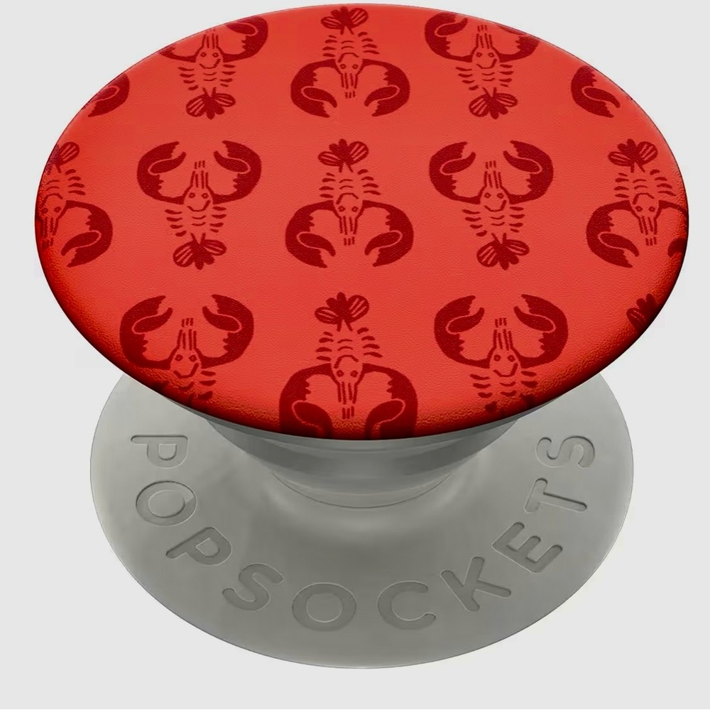 PopSocket Coral Lobster PopTop TOP ONLY Replacement - Picture 4 of 8